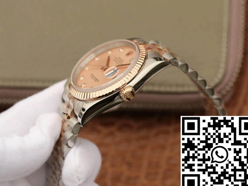 Dial GM Factory Pink 36MM Diamond-set 116231 Rolex Datejust 0413